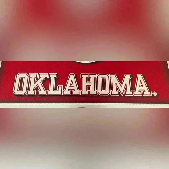 The University of Oklahoma 13.75 x 16.75 Mirrored Seal framed picture - Picture 3 of 7